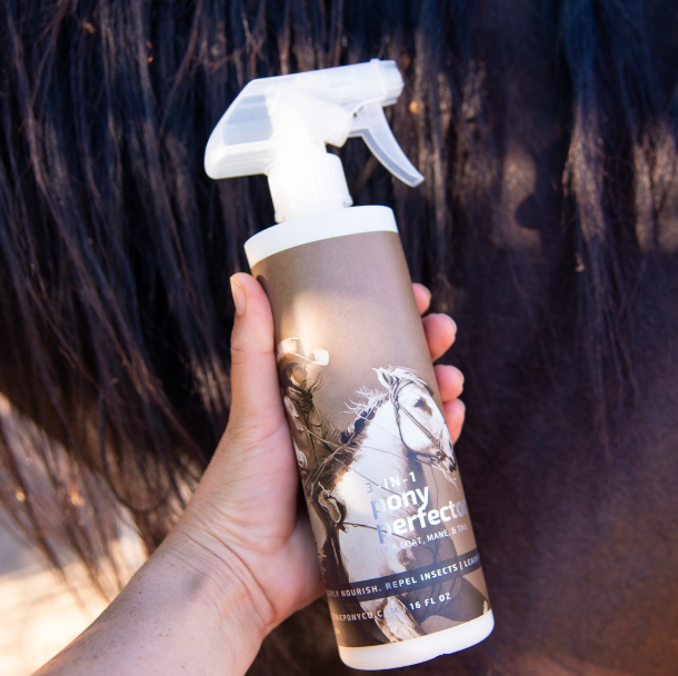 Pony Perfector 3-in-1 Leave-In Horse Hair Remedy – Detangle, Shine & Protect