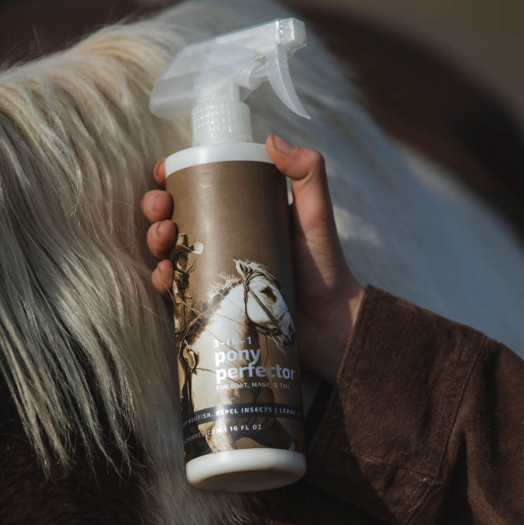 Pony Perfector 3-in-1 Leave-In Horse Hair Remedy – Detangle, Shine & Protect